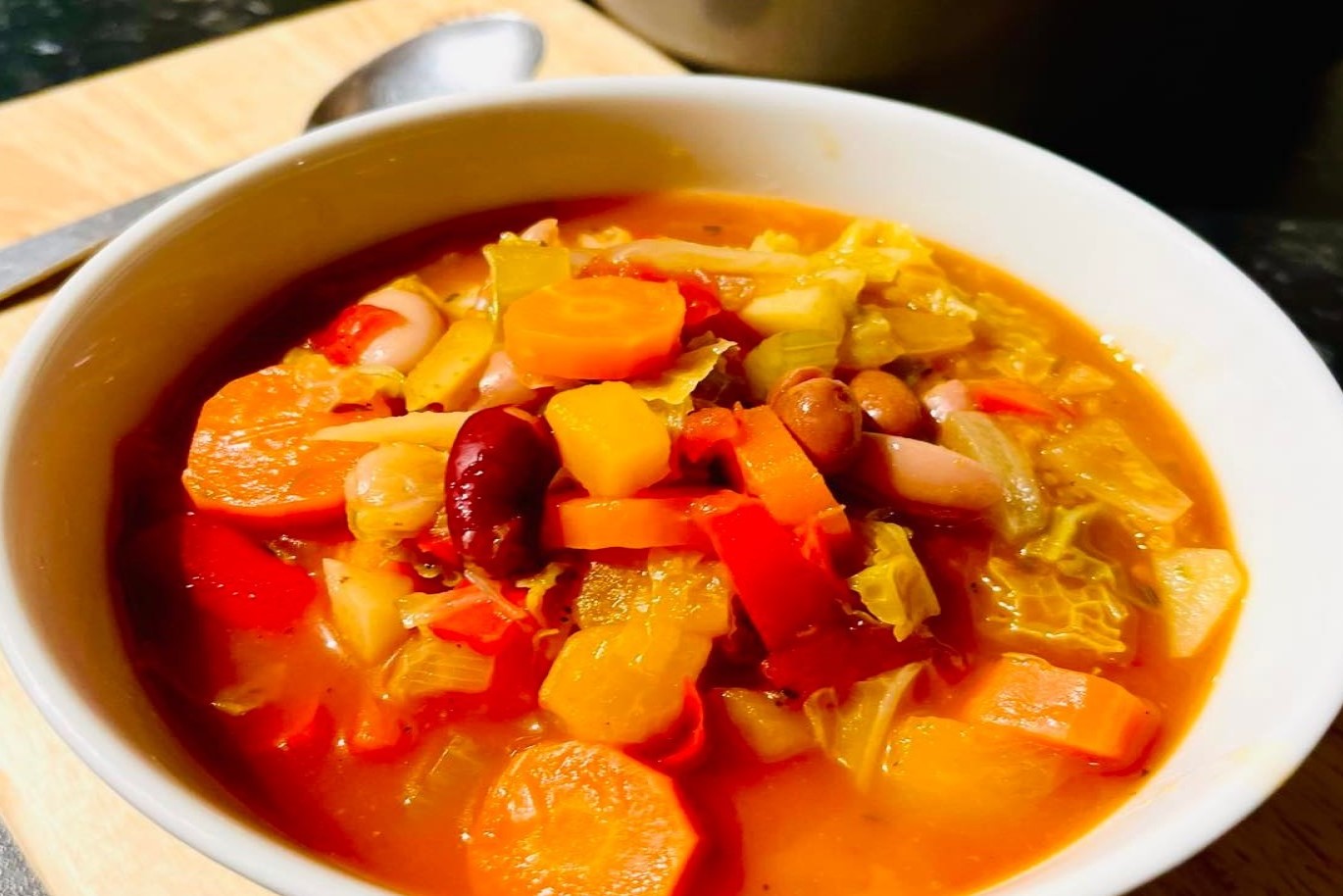 Mixed Bean & Vegetable Soup