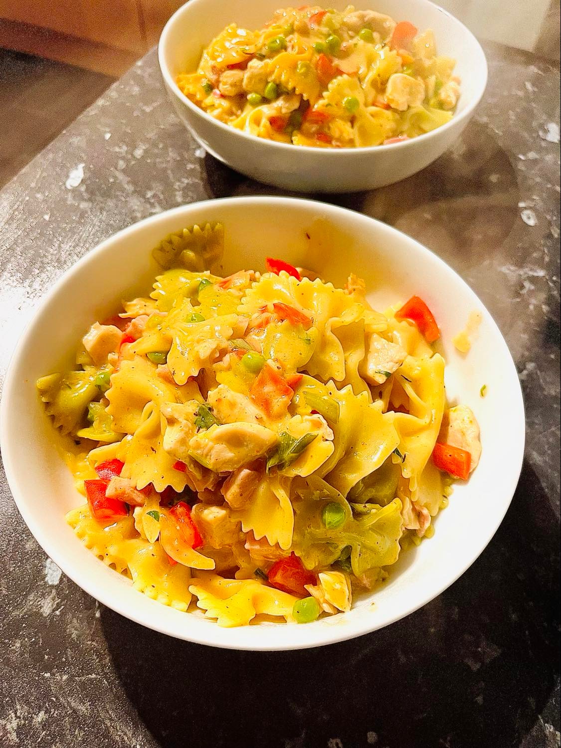 Cajun Chicken & Bacon Farfalle