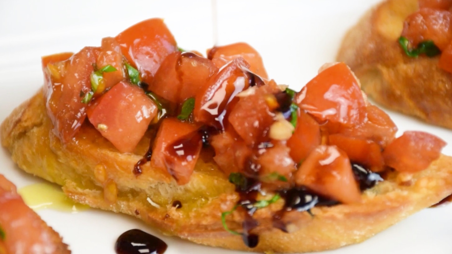 Crispy Italian Bruschetta